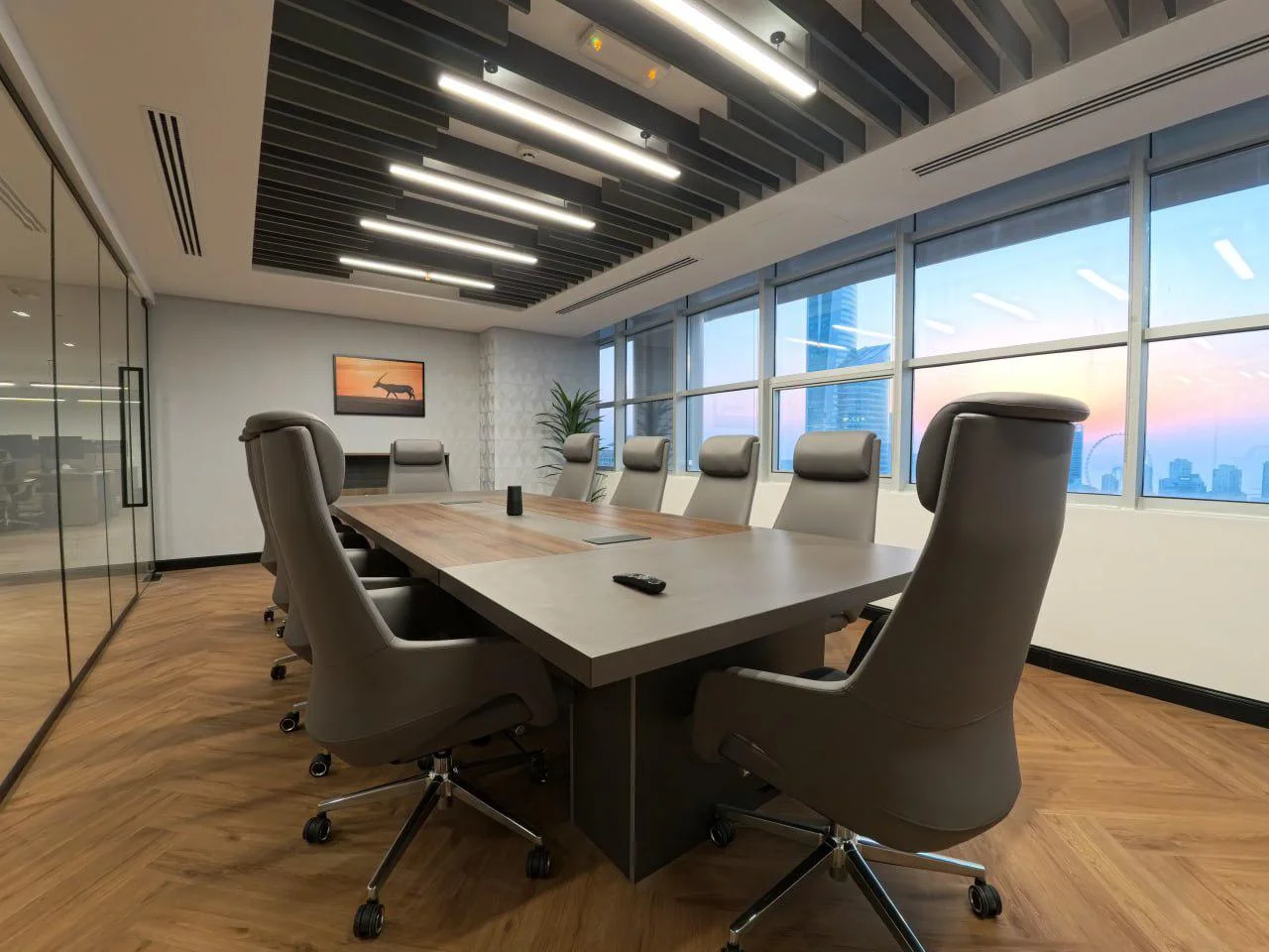 AD Tyres office interior fit out