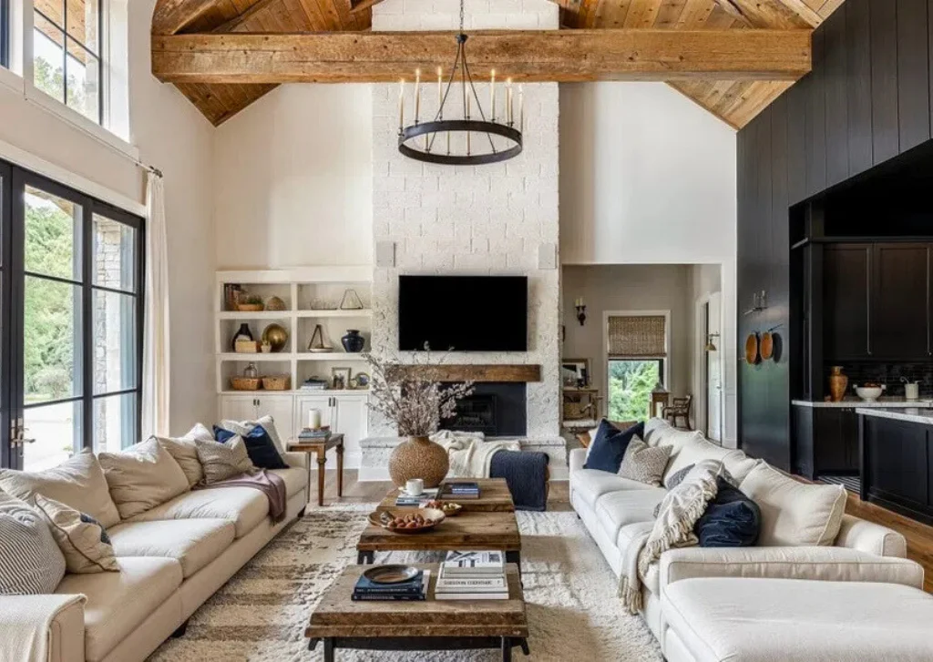 modern farmhouse decor in Dubai