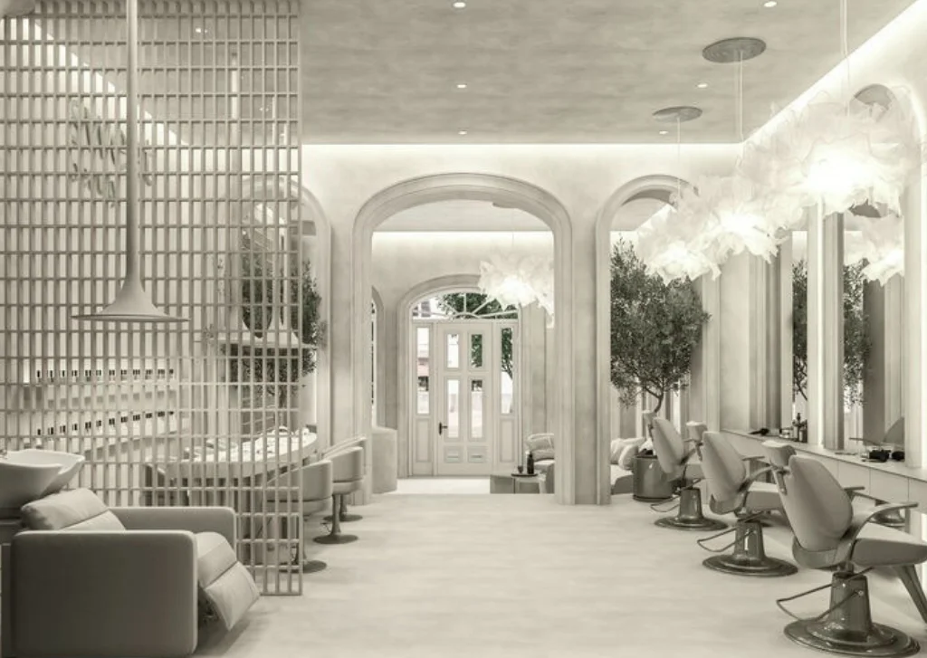 beauty salon interior design Dubai