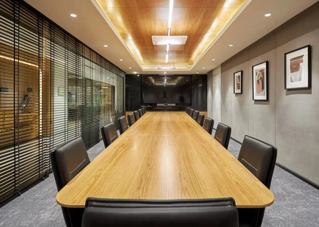 Conference room interior design Dubai