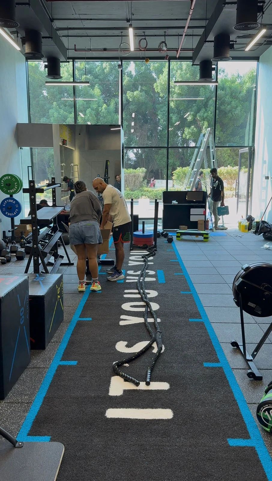 Circuit Fitness Gym Interior Design Dubai