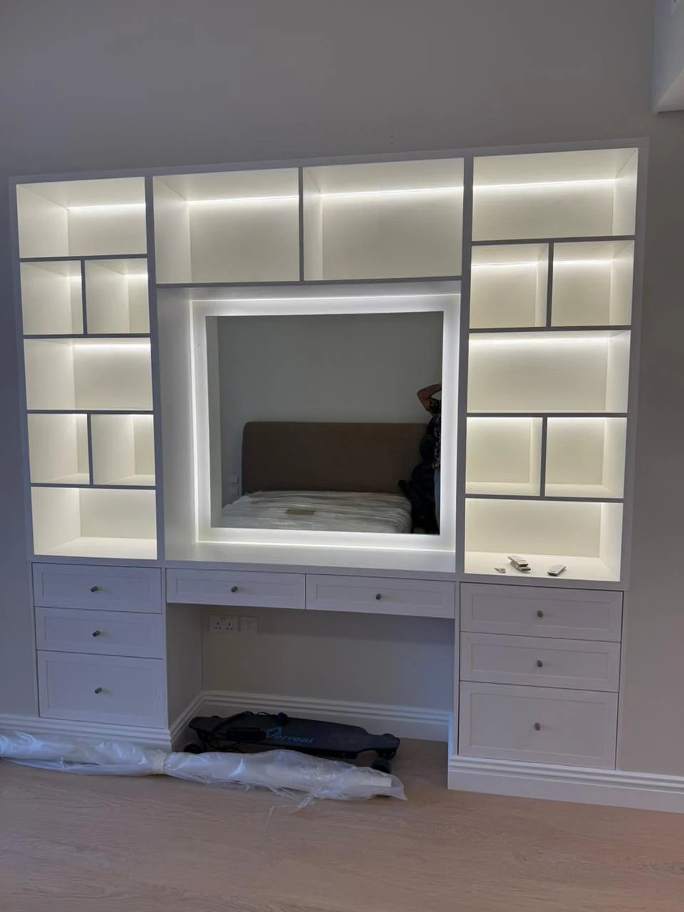 Dubai Canal Front Apartment Interior Design