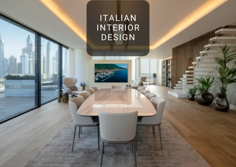 Italian Interior Design Dubai