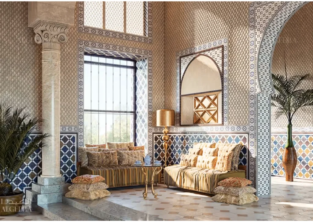 Moroccan interior design in Dubai
