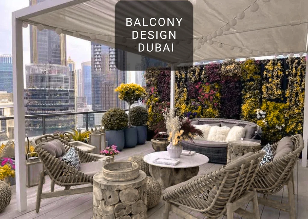 balcony design Dubai