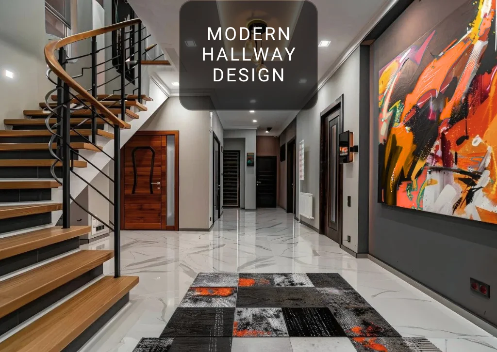 modern hallway design