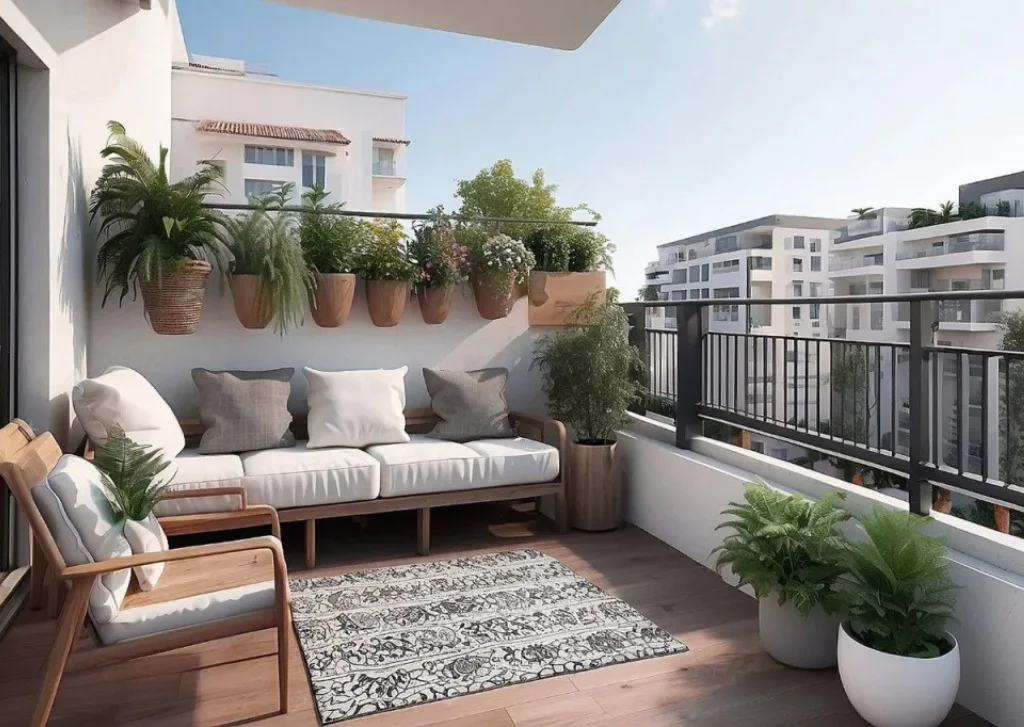 balcony design in Dubai