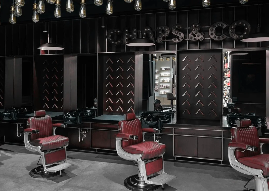 barbershop interior design
