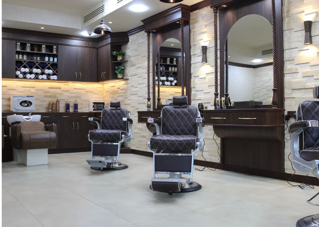 barbershop interior design
