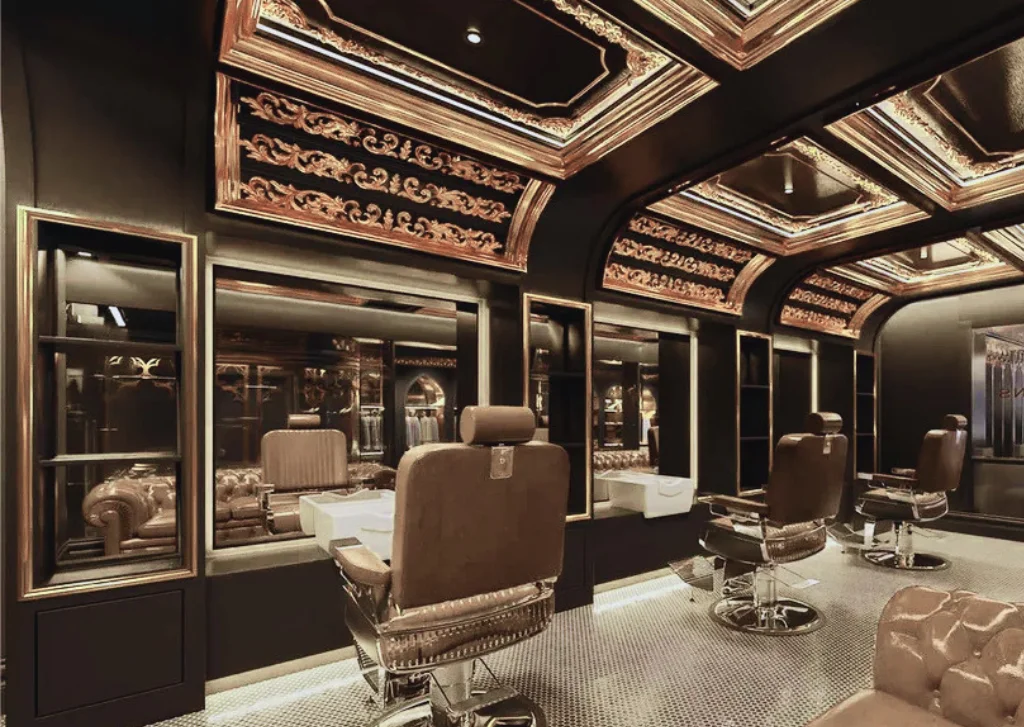 barbershop interior design