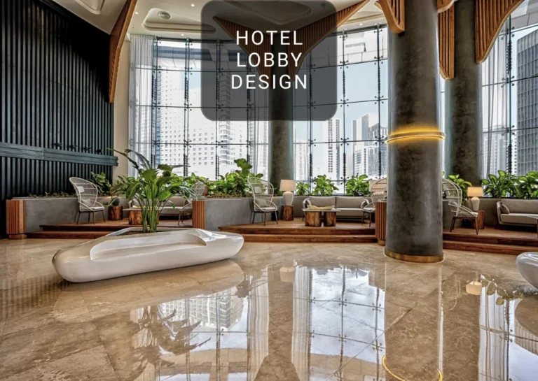 hotel lobby design in Dubai