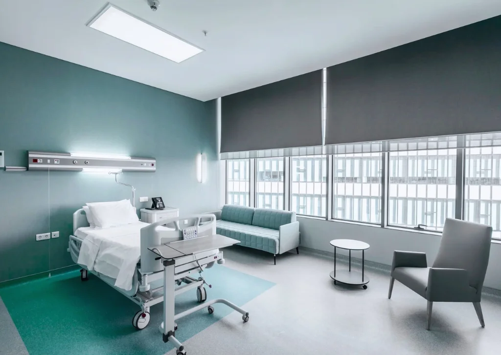 healthcare interior design in Dubai