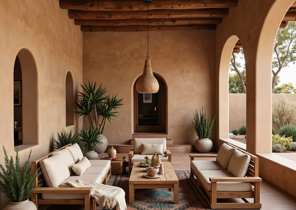 Southwestern interior design style in Dubai
