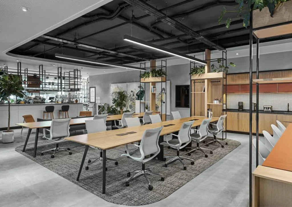 Coworking space interior design Dubai