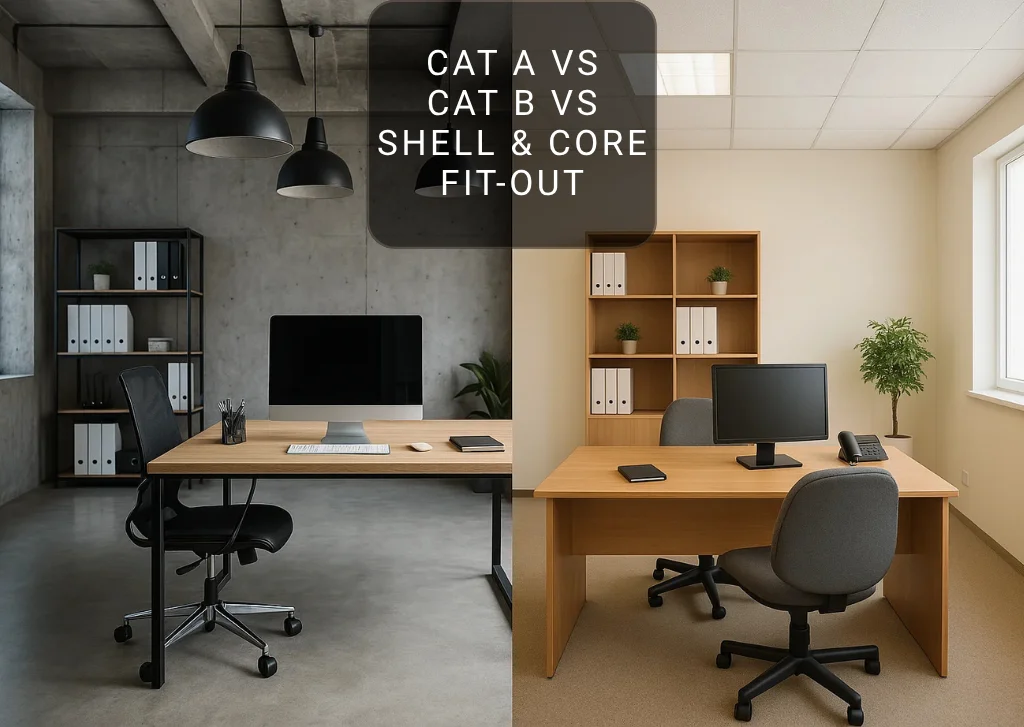 Cat A vs Cat B vs Shell & Core Fit-Out Dubai