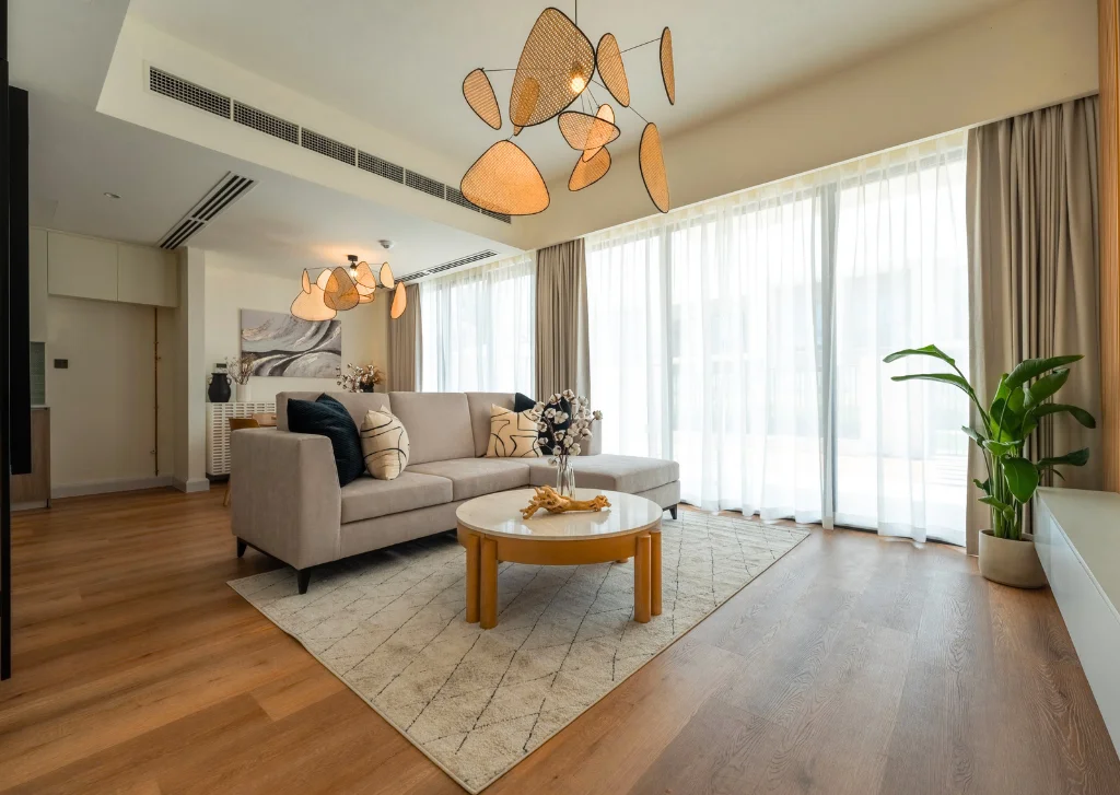 Japandi interior design Dubai