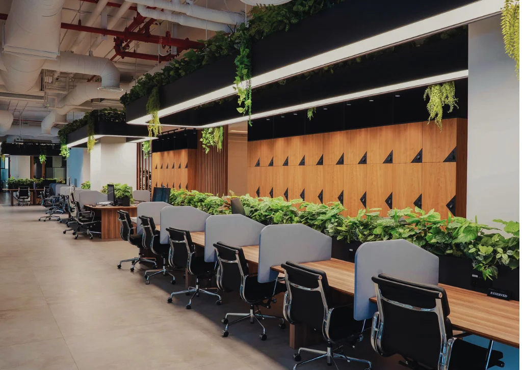 Coworking space interior design Dubai