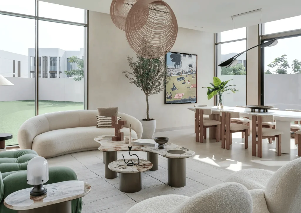 Japandi interior design Dubai
